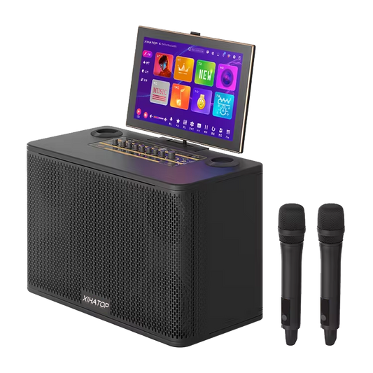 Portable Karaoke Set Wireless Bluetooth Karaoke Player Home Party Karaoke Audio System