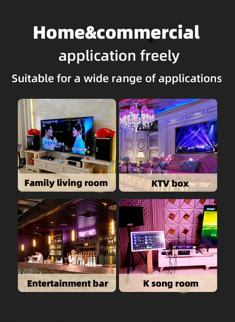 Home KTV network karaoke machine K song all-in-one karaoke home capacitive touch screen singing machine